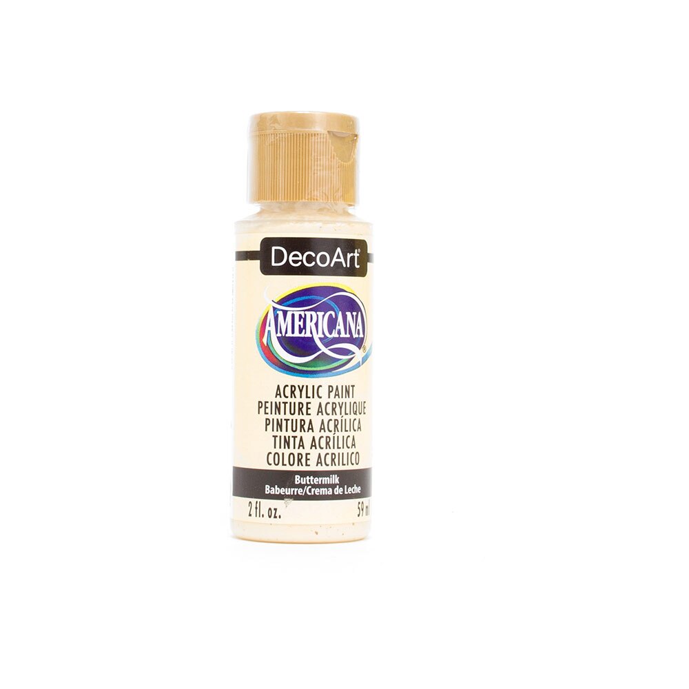 DecoArt, Acrylic, Art & School, Americana, 2 ounce, 30369, Buttermilk